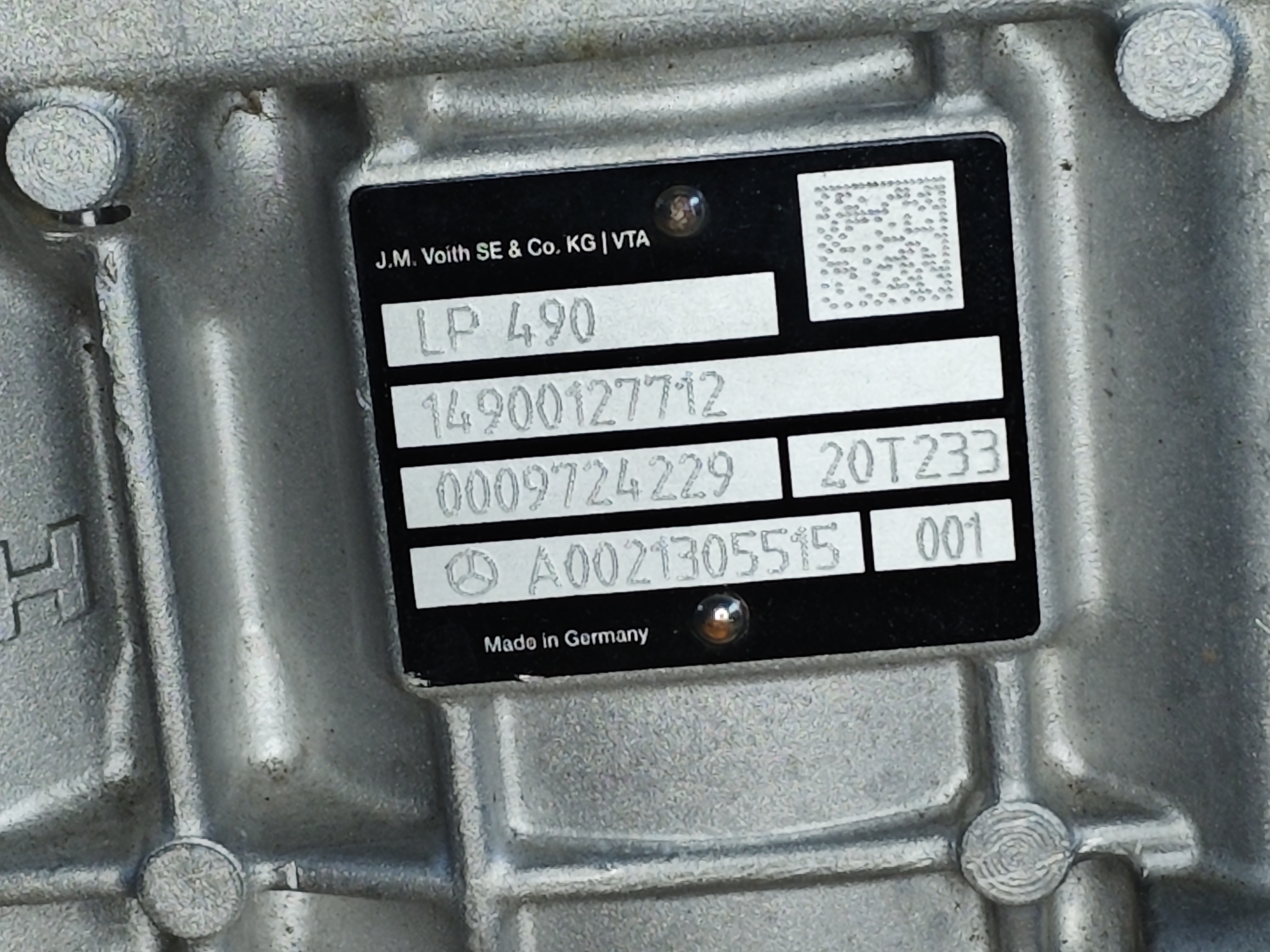 КОМПРЕССОР ВОЗДУШНЫЙ  A0021305515.LP490. МЕРСЕДЕС ОМ471LA. АКТРОС, АРОКС, АНТОС
