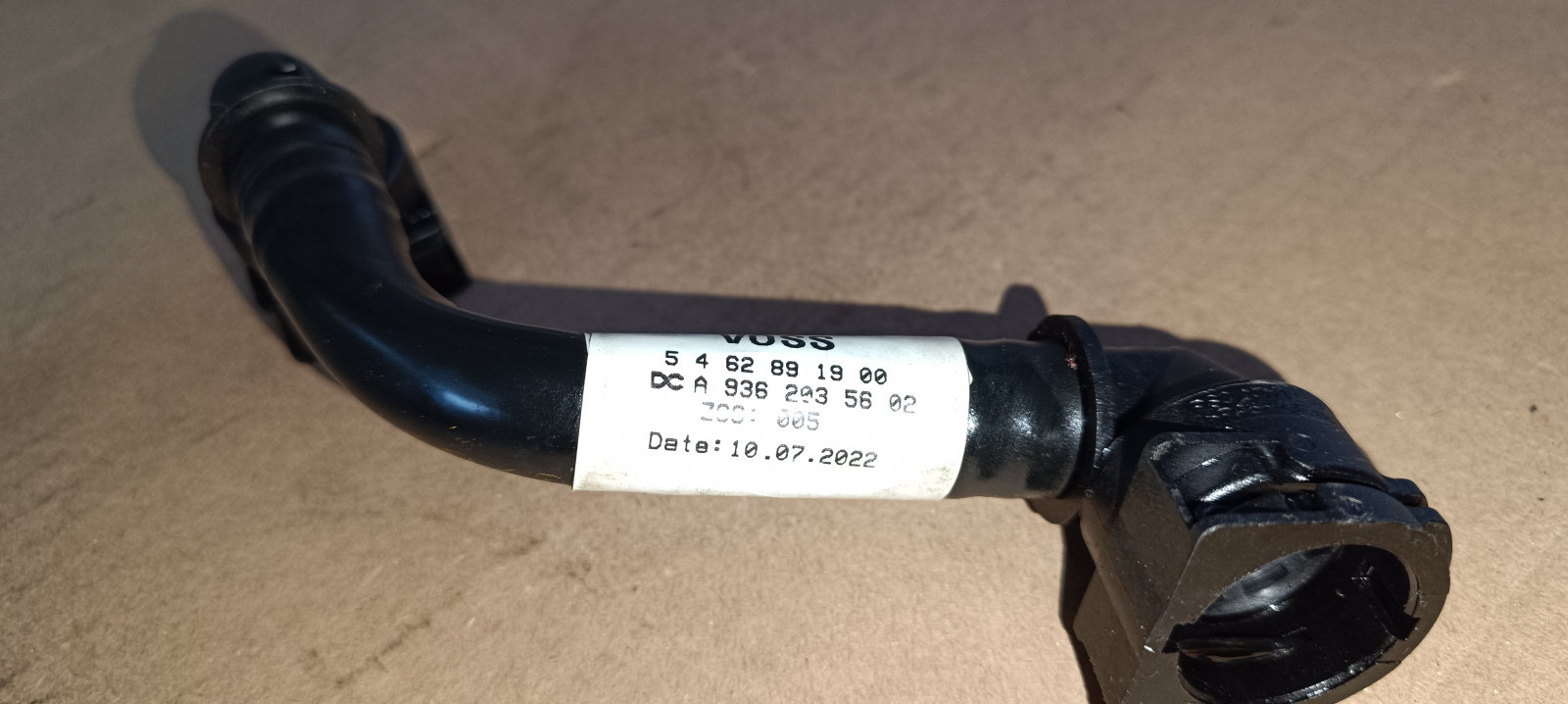 НАПОРНЫЙ ТРУБОПРОВОД, ПНЕВМАТИЧЕСКИЙ КОМПРЕССОР MERCEDES-BENZ A9362035602